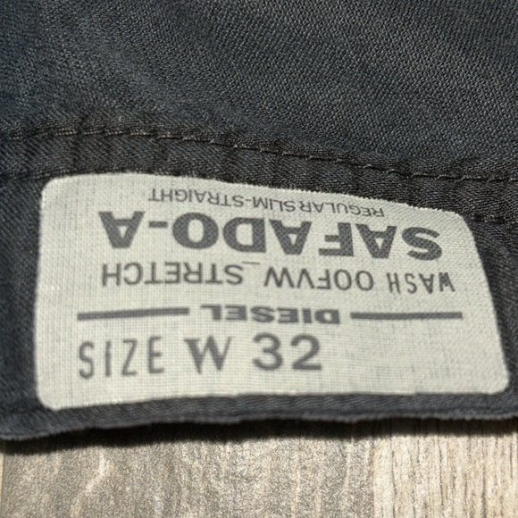 Diesel Industry Corduroy Black Jeans - Picture 4 of 4